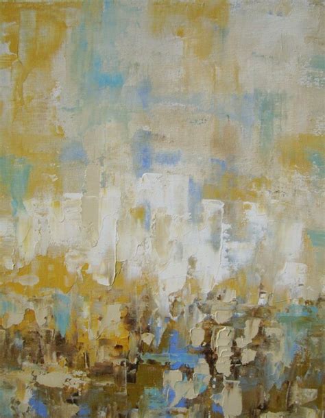 Items Similar To Abstract Cityscape Painting Orignal Art Abstract