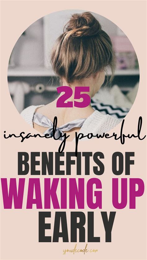 25 Insane Benefits Of Waking Up Early How To Wake Up Early School