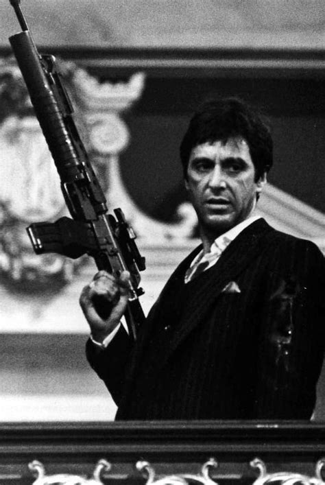 Al Pacino In Scarface Scarface Quotes Scarface Poster Scarface Movie