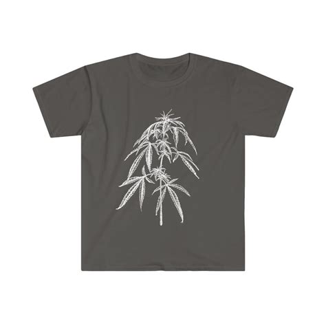 Cannabis T Shirt Weed Plant Unisex T Shirt Etsy