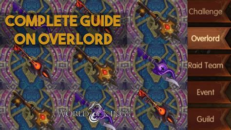 Check spelling or type a new query. WORLD OF KINGS - COMPLETE GUIDE ON OVERLORD - YouTube