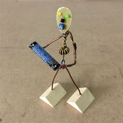 Joule thief man | Joule thief, Electronic art, Thief