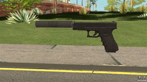 The silenced is signed to out of line music! Glock 17 Silenced Escape From Tarkov для GTA San Andreas