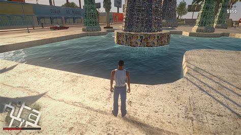 D3D9 Grand Theft Auto San Andreas ENBSeries Water Effect Reflection