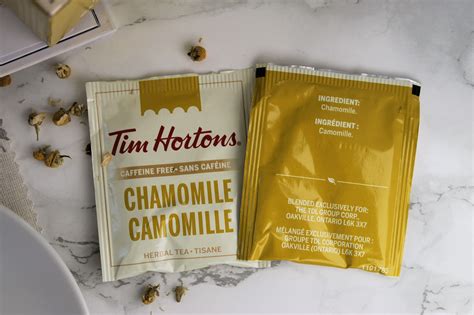Tim Hortons Chamomile Tea Bags Review Izzys Corner At IW