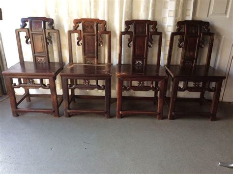 Vintage Chinese Chairs Japanese Chairs Oriental Chairs Hongmu