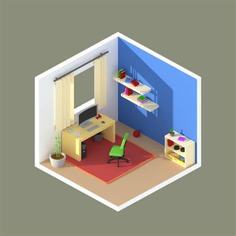 Blender Isometric Room Modeling Tutorial And Project
