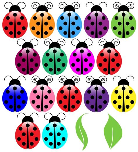 Ladybugs Clip Art Clipart Ladybug Clip Art Clipart Etsy