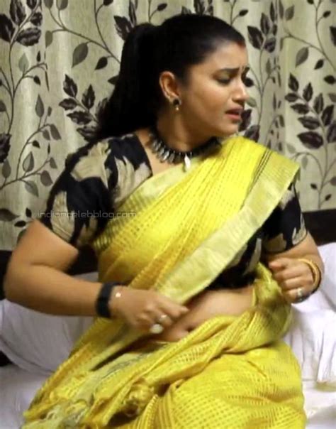 Tamil Tv Serial Actress Hot Saree Navel Show Stills Hd Caps Mix