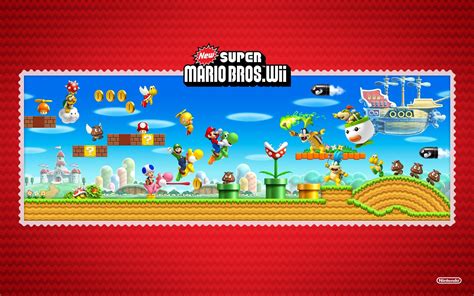 New Super Mario Bros Wii Full Hd Fond Décran And Arrière Plan