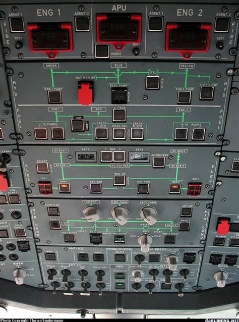 A320 Overhead Panel Airbus A320 Panel For Fs2004 Kit To Be