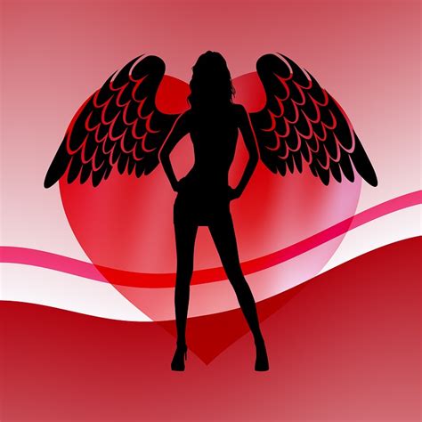Angel Naughty Heart Free Image On Pixabay