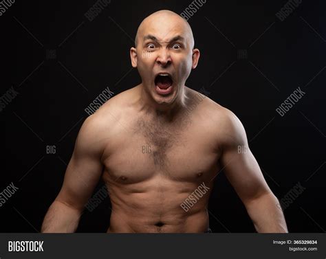 Photo Bald Angry Image And Photo Free Trial Bigstock