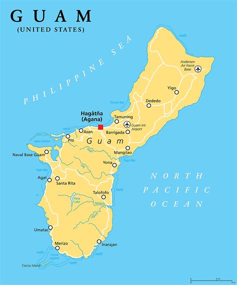 Mapas De Guam Atlas Del Mundo