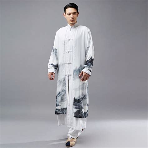Traditional Chinese Dress Men Traditional Chinese Kimono New