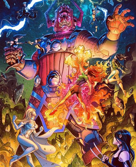 X Men Vs Galactus Marvel Comics Superheroes Marvel Comic Books Disney