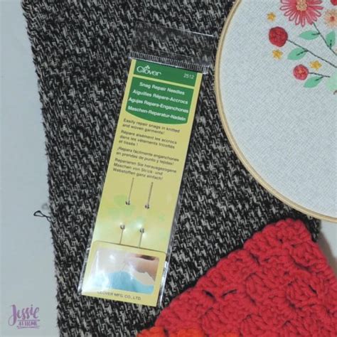 There's one way to fix an added stitch, but it requires that. Snag Repair Needles from Clover - or how to repair your ...