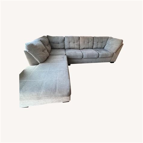 Maier Charcoal 2 Piece Sectional With Laf Chaise Aptdeco