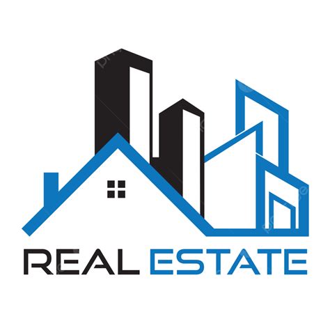 Real Estate Symbols Clipart Vector Real Estate Logo Desogn Vector