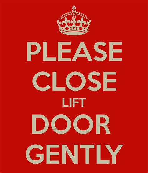 Please Close Lift Door Gently Positive Affirmations For Kids