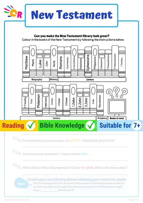 New Testament Choice Resources