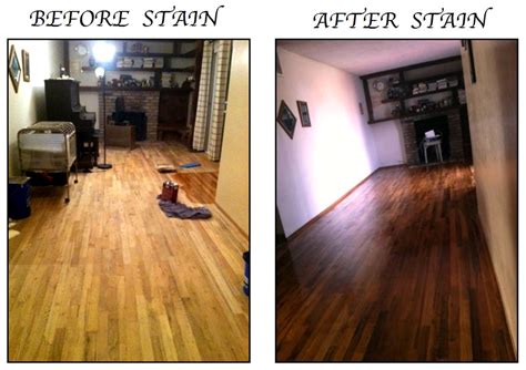 How To Stain A Hardwood Floor In 5 Steps Dengarden