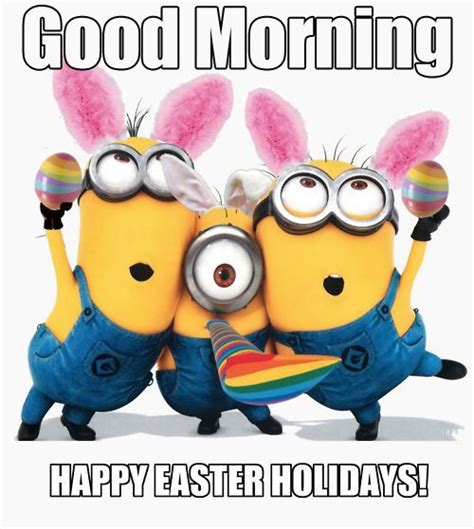 Good Morning Happy Easter Holidays Pictures Photos And Images For