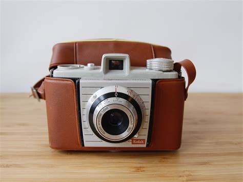 A Vintage Kodak 35 Mm Roll Film Camera With Original Case Etsy