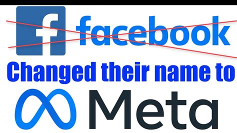 Facebook Changed Their Name To Meta Short For Metaverse Why Did