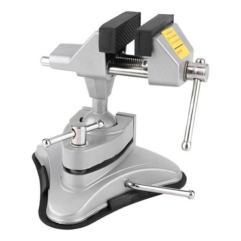 Lyumo Aluminum Alloy 360°rotating Clamp Vise 70mm Jaw Width Vise Table