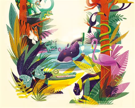 Jungle Illustration on Behance