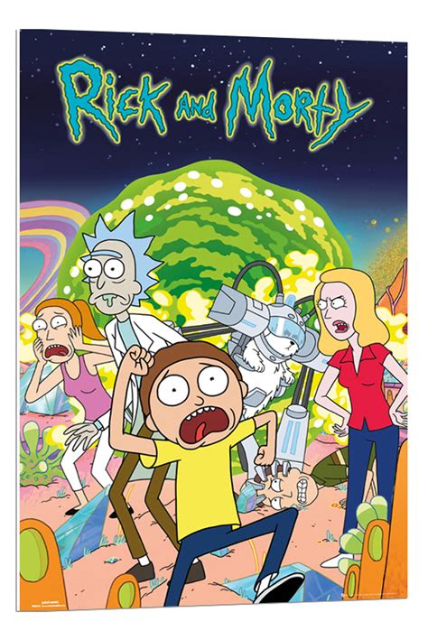 Shop our great selection of poster rick and morty & save. Framed Rick And Morty Group Poster New | eBay