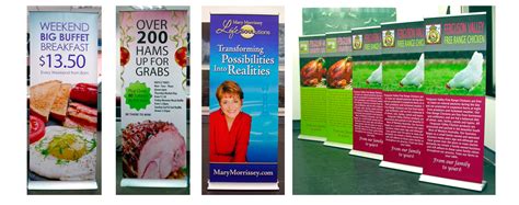 Retractable Banner Stand Premium Lush Banners Canada