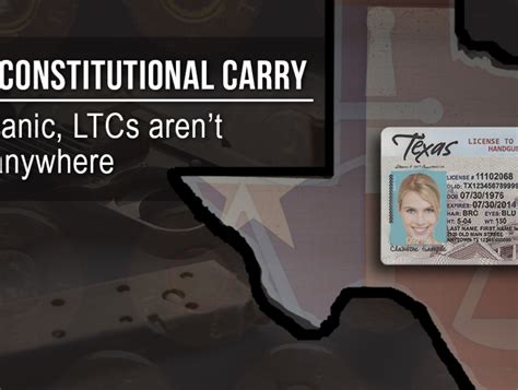 Texas Constitutional Carry Law Permitless