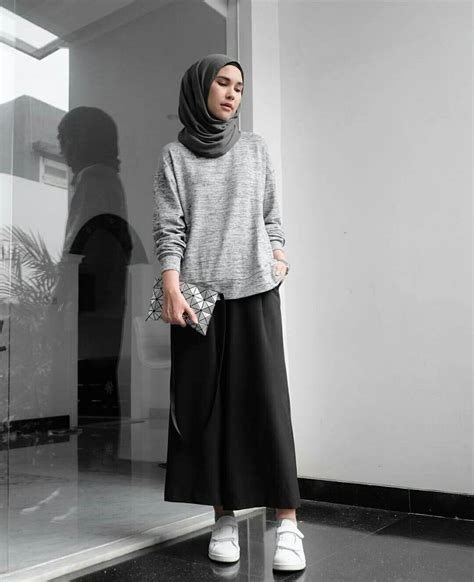 Update Ootd Casual Hijab Terkece Ide Outfit Kece