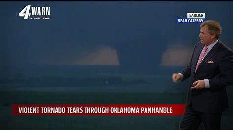 Some locals described it as a 'tornado' on social media. 'It is a miracle answered,' Tornado lifts before slamming into Oklahoma town | KFOR.com Oklahoma ...