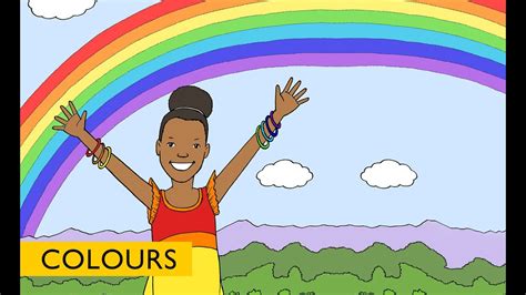 Educational Stories For Kids 7 Colours Of A Rainbow Youtube