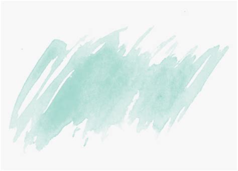 Pincelada De Acuarela Verde Claro Watercolor Brush Strokes Png