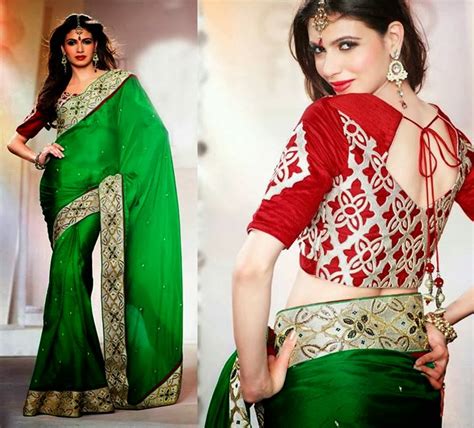 Below are some of the latest back. Saree Blouse Back Neck Designs 2014-2015 | Blouse Neckline ...