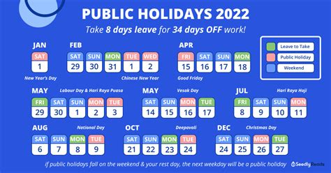 Singapore Public Holidays 2022 And Long Weekends 2022 Disappear From