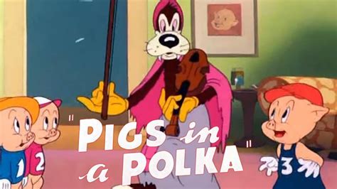Pigs In A Polka 1943 Warner Bros Merrie Melodies Cartoon Short Film