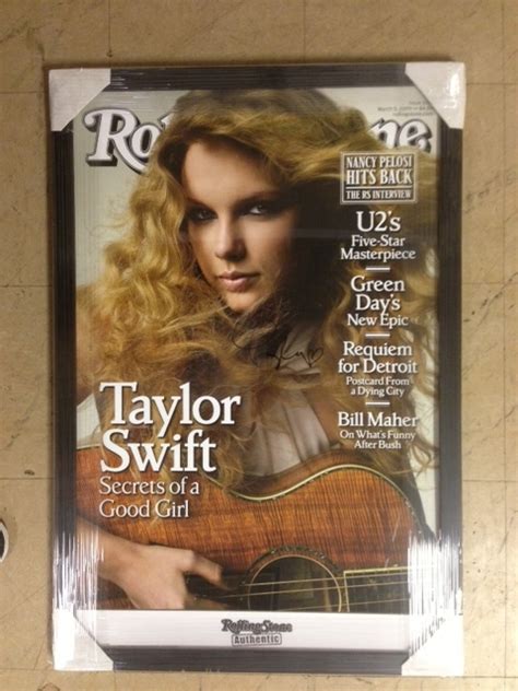 Taylor Swift Autographed Poster