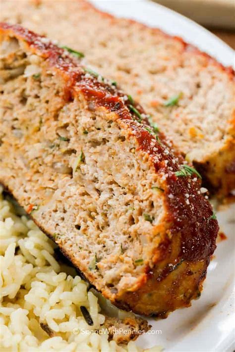 While meatloaf is cooking, prepare glaze by combining ketchup, brown sugar, and dijon mustard. Easy Turkey Meatloaf {Moist} - Spend with Pennies