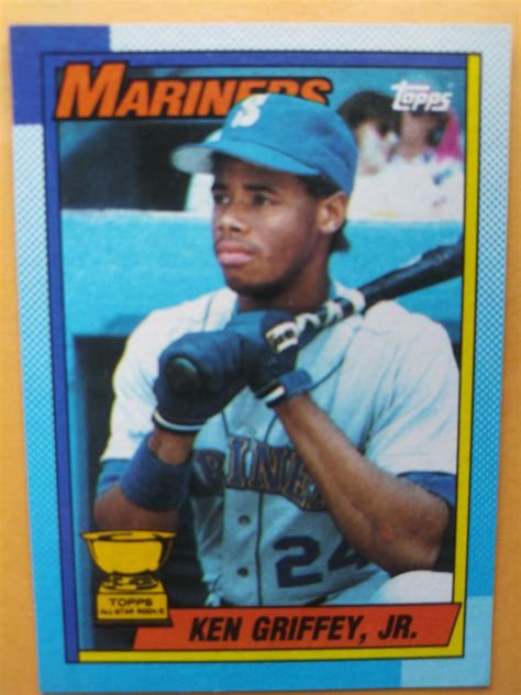 Maybe you would like to learn more about one of these? 1990 Topps All Star Rookie #336 Ken Griffey Jr Mariners 2nd Year Card