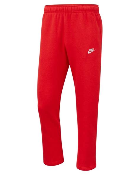 Nike Sportswear Club Fleece Sweatpants In University Red Red For Men