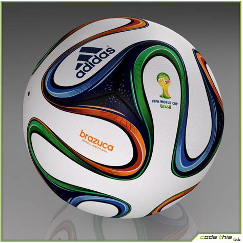 Brazuca Official Soccer Ball World Cup 2014 3d Model Max