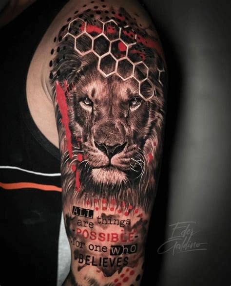 11 Lion Sleeve Tattoo Ideas That Will Blow Your Mind Alexie