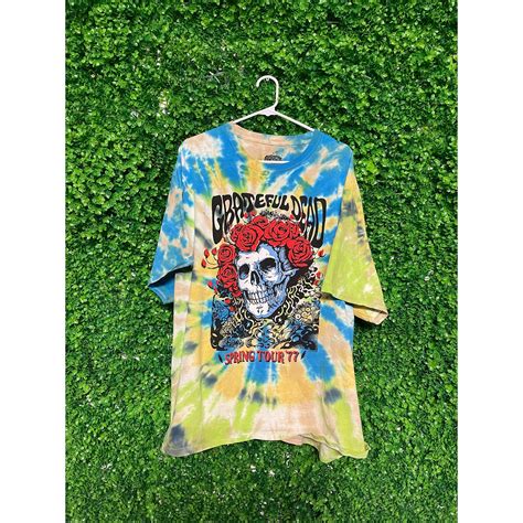 Grateful Dead Vintage Grateful Dead Spring Tour 1977 T Shirt Adult