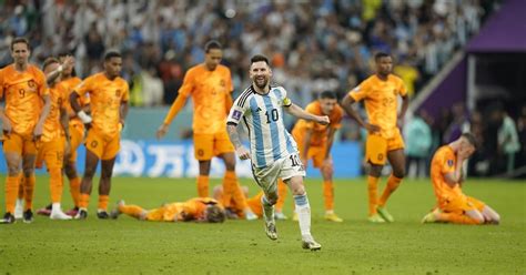 argentina vs países bajos en vivo por los cuartos de final la selección está en semis con un