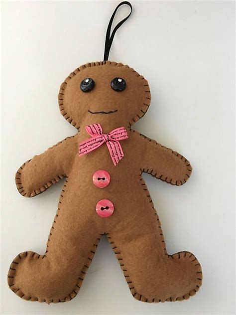 See more ideas about gingerbread man, gingerbread, christmas gingerbread. Felted gingerbread man Felted decoration Decoration | Etsy | Felt decorations, Gingerbread man ...